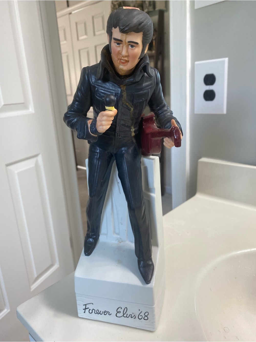 Vintage Elvis Decanter